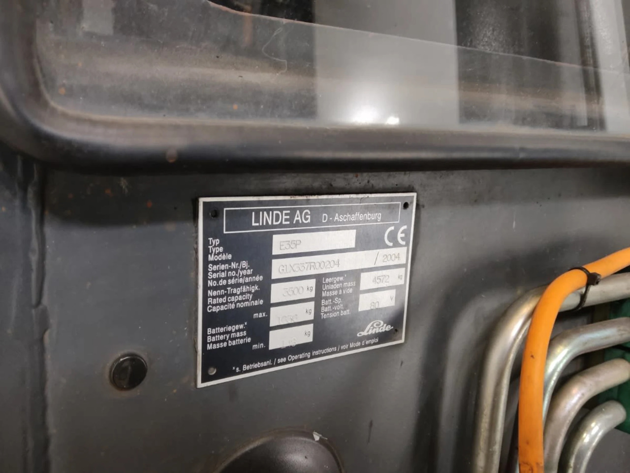 Linde E35P - Електрокар: снимка 5 Linde E35P - Електрокар: снимка 5