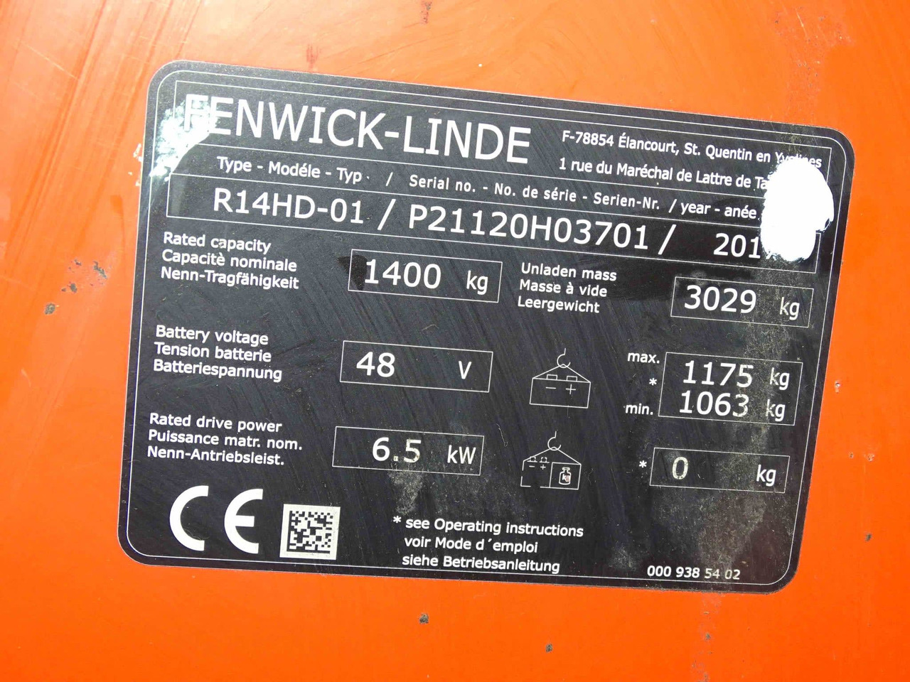 Linde R14HD-01 - Ричтрак: снимка 2 Linde R14HD-01 - Ричтрак: снимка 2