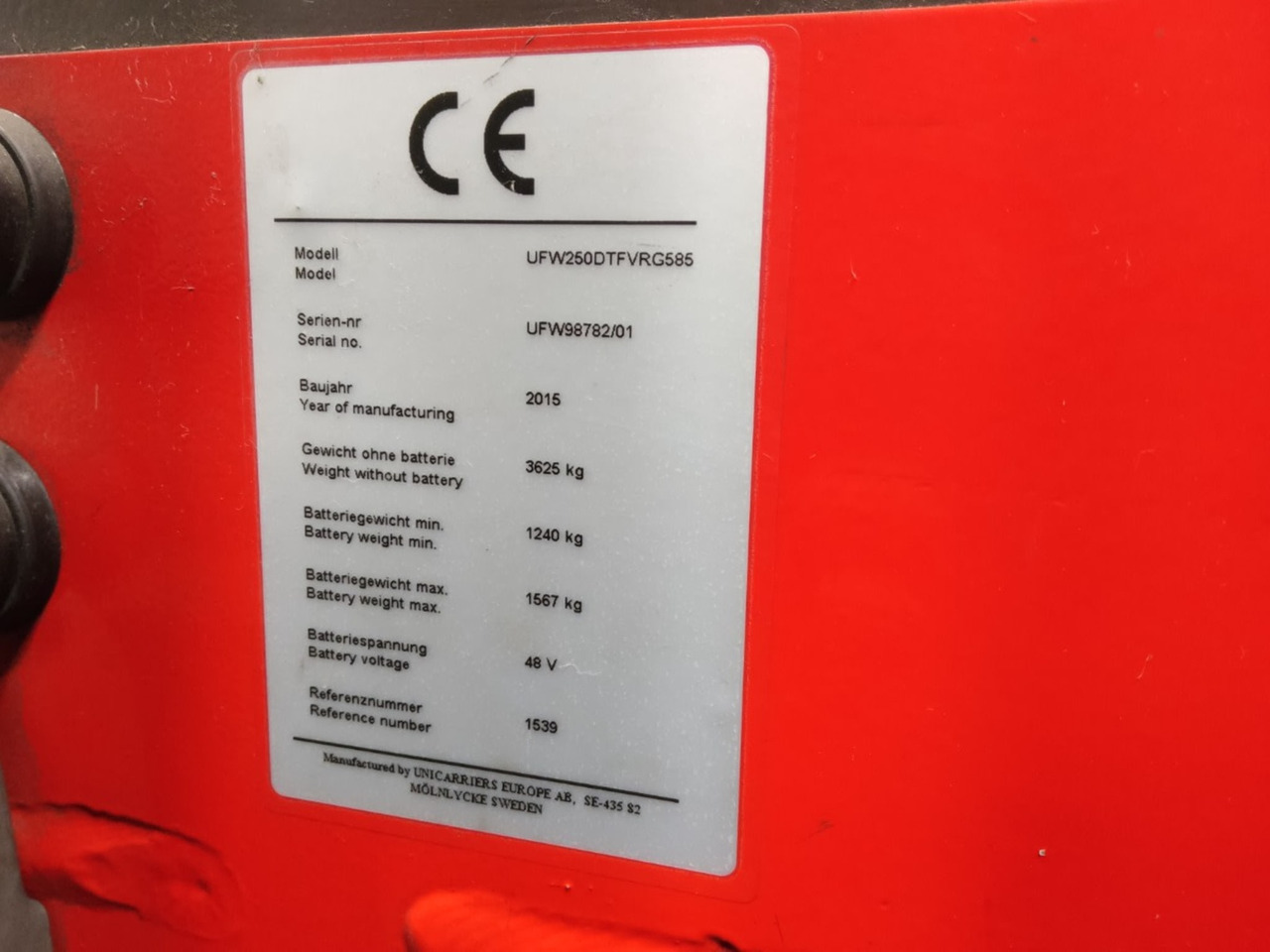 Linde R25F - Ричтрак: снимка 2 Linde R25F - Ричтрак: снимка 2
