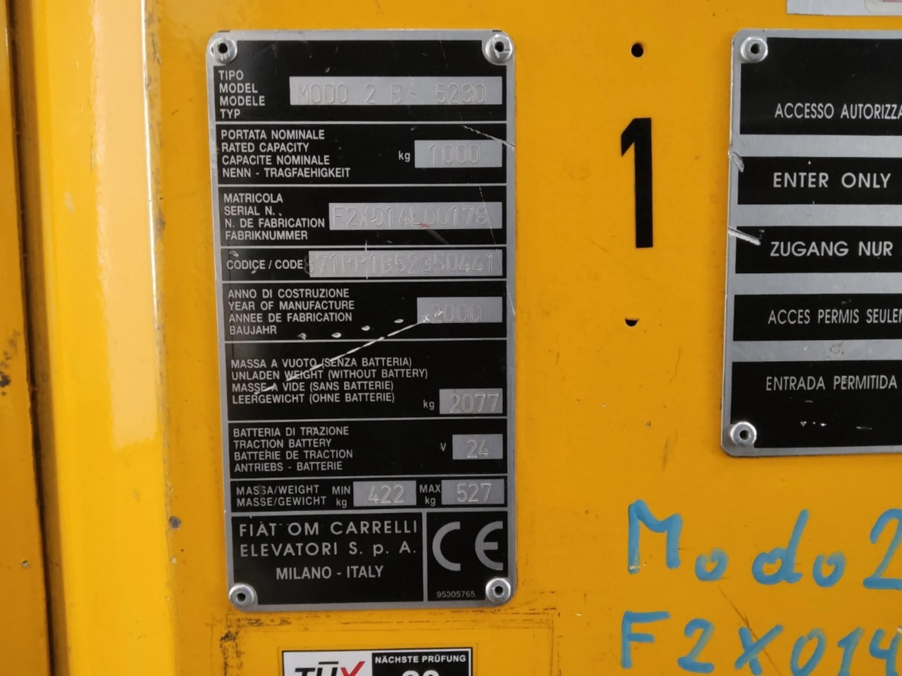 OM Modo2B5230 - Ордер пикър - комисионер: снимка 2 OM Modo2B5230 - Ордер пикър - комисионер: снимка 2