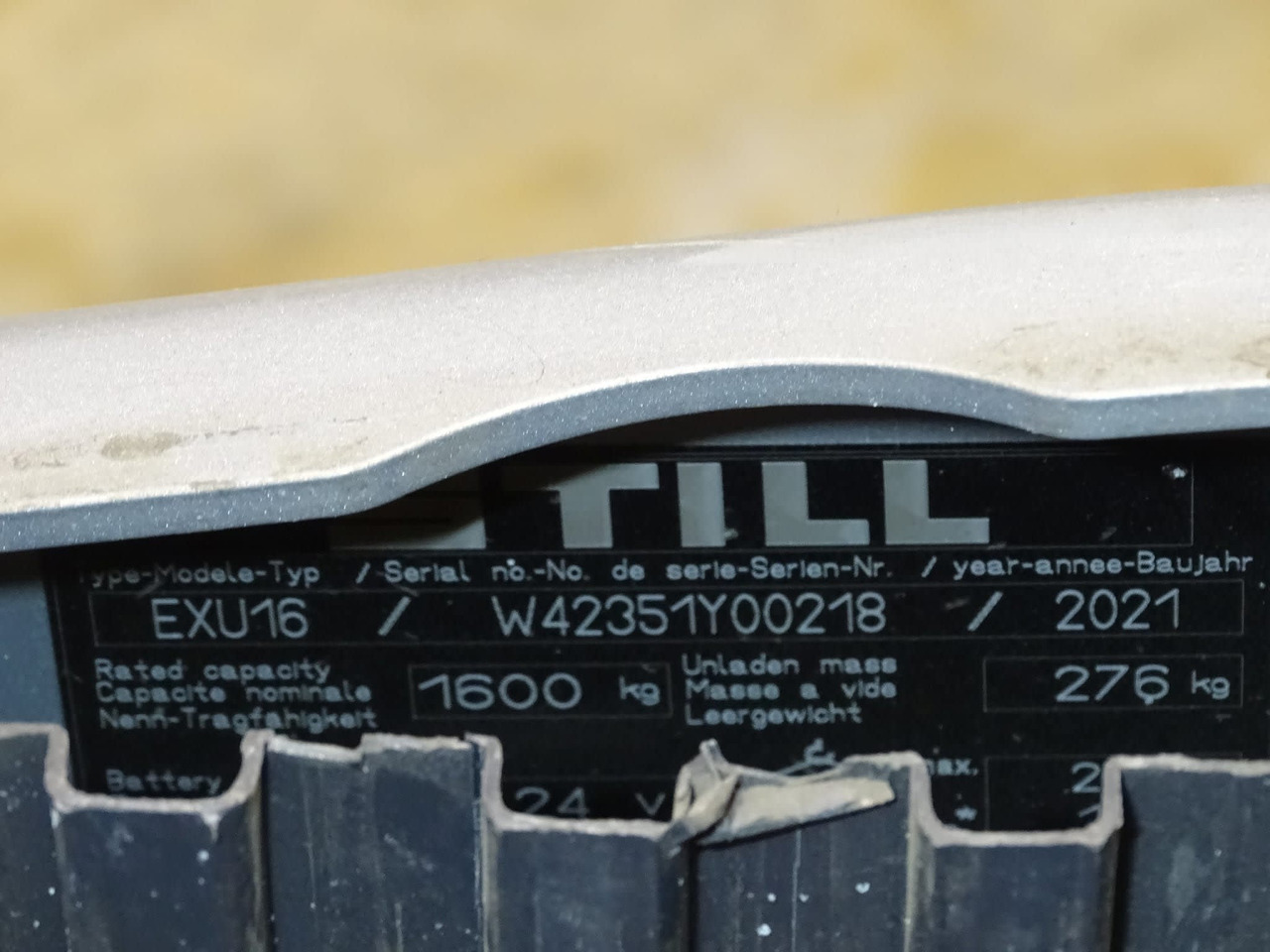 STILL EXU16 - Палетна количка: снимка 5 STILL EXU16 - Палетна количка: снимка 5