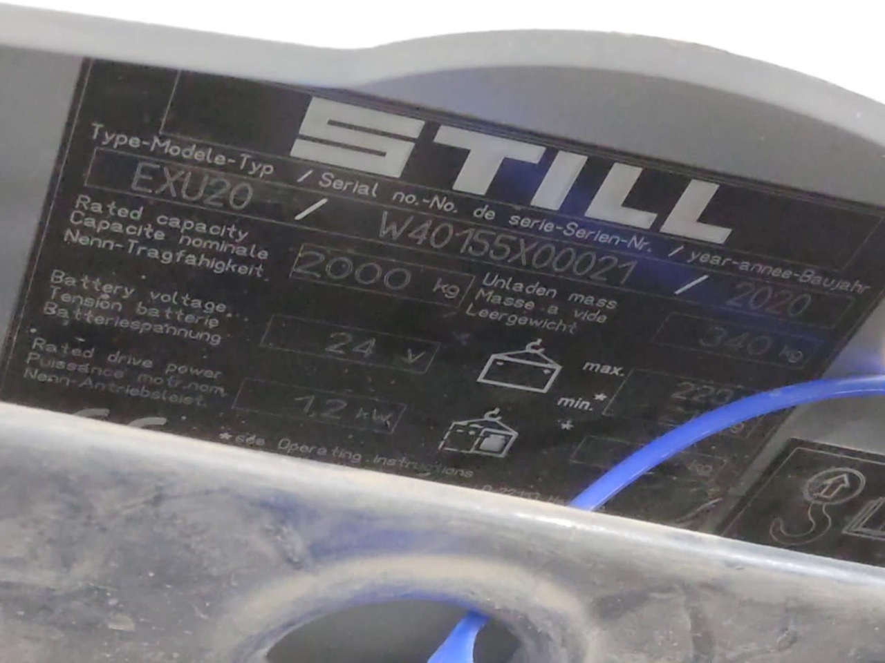 STILL EXU20/1800mm - Палетна количка: снимка 5 STILL EXU20/1800mm - Палетна количка: снимка 5