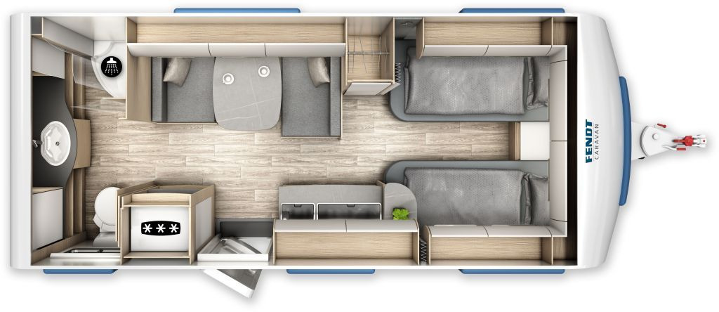 Fendt Bianco Activ 515 SGD 2026 inkl. Extras - Каравана: снимка 2 Fendt Bianco Activ 515 SGD 2026 inkl. Extras - Каравана: снимка 2