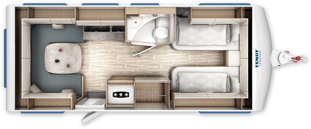 Fendt Tendenza 550 SG 2026 Safety 2000kg +++ - Каравана: снимка 2 Fendt Tendenza 550 SG 2026 Safety 2000kg +++ - Каравана: снимка 2