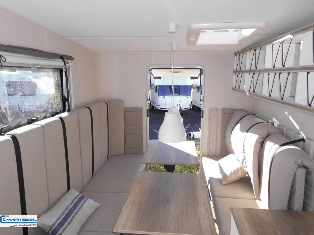 Нови Каравана Hobby Beachy 420 2023 Alufelgen, Staukasten: снимка 12