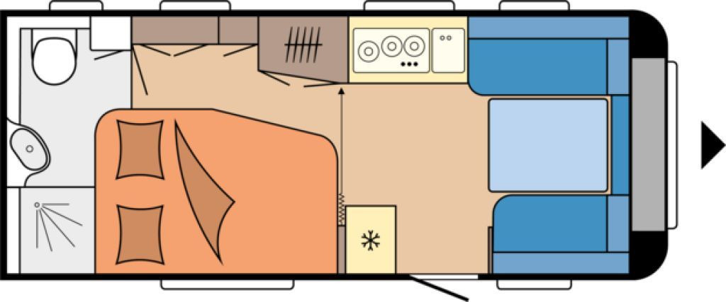 Hobby Excellent 495 WFB Mover, Autark,Combi6E Backofen - Каравана: снимка 2 Hobby Excellent 495 WFB Mover, Autark,Combi6E Backofen - Каравана: снимка 2