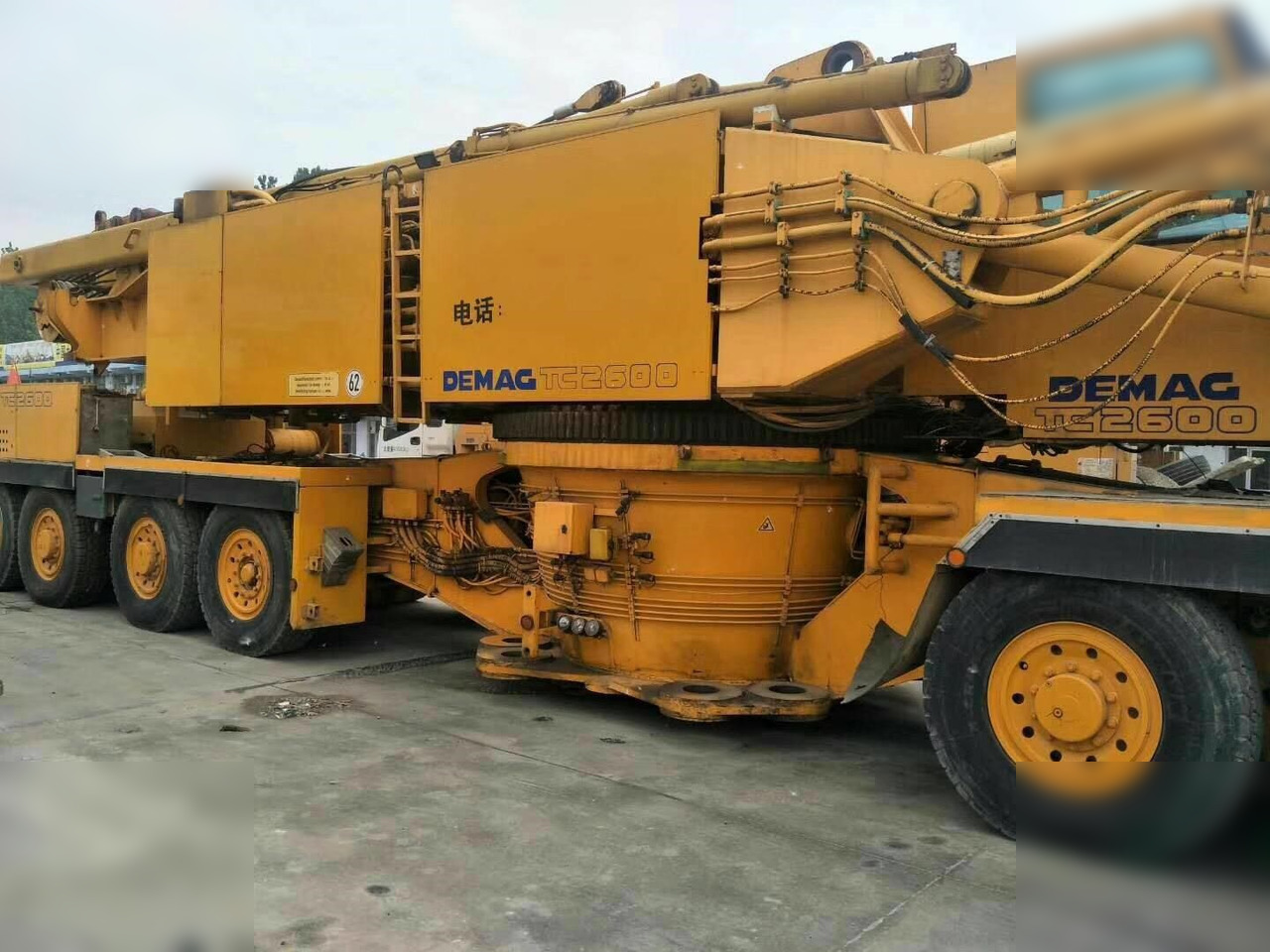 1991 DEMAG TC 2600 - Самоиздигащ се кулокран: снимка 2 1991 DEMAG TC 2600 - Самоиздигащ се кулокран: снимка 2