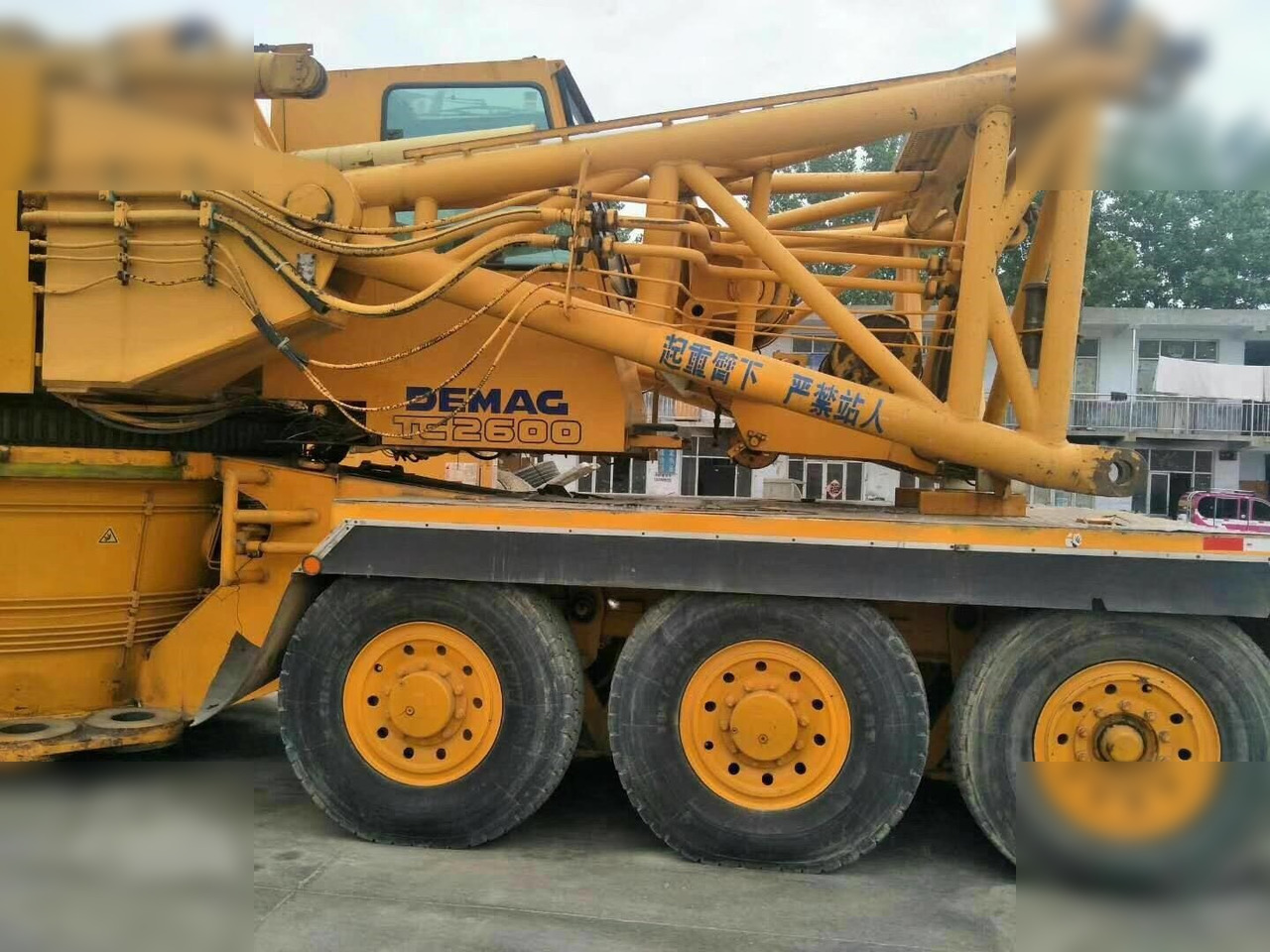 1991 DEMAG TC 2600 - Самоиздигащ се кулокран: снимка 4 1991 DEMAG TC 2600 - Самоиздигащ се кулокран: снимка 4