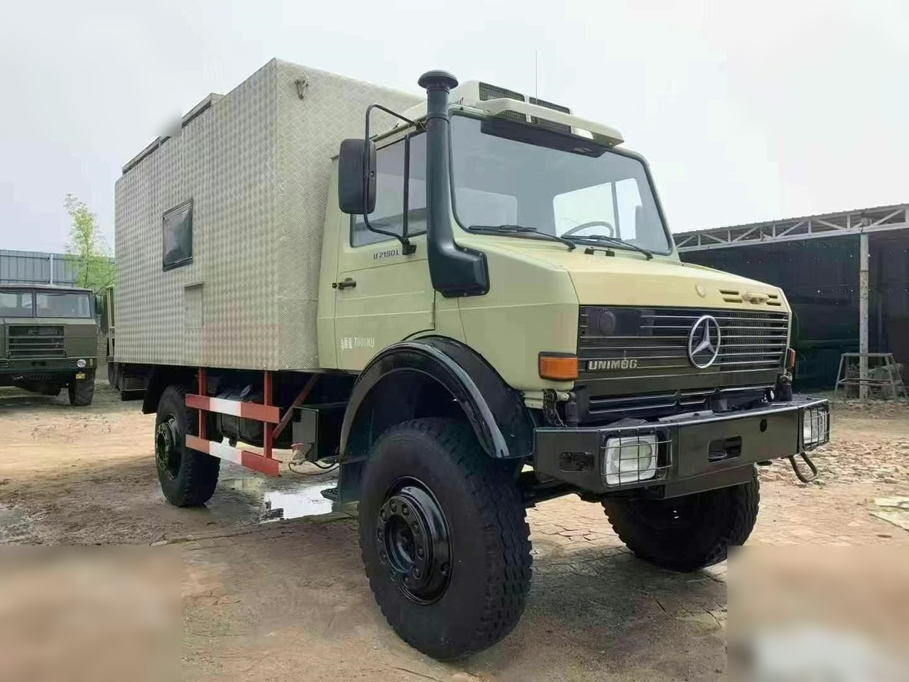 1995 MERCEDES-BENZ UNIMOG 2150 - Шаси кабина: снимка 2 1995 MERCEDES-BENZ UNIMOG 2150 - Шаси кабина: снимка 2