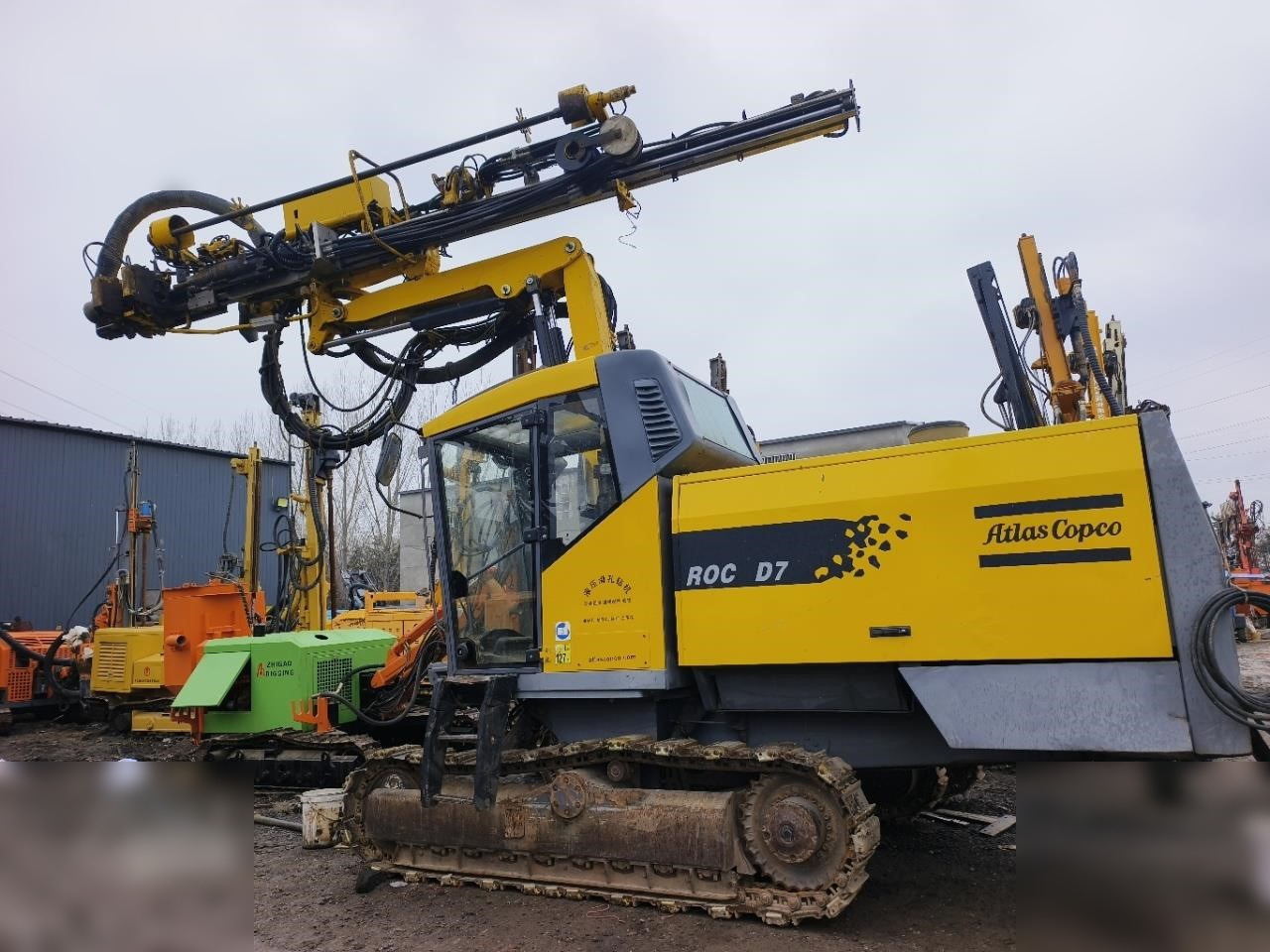 Пробивна машина 2011 ATLAS COPCO ROC D7: снимка 1