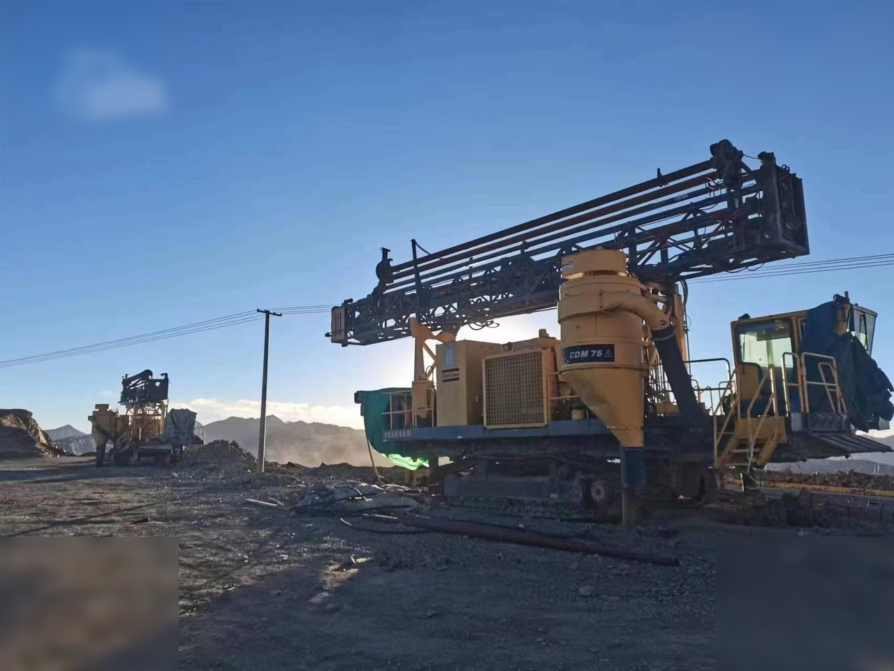 2014 ATLAS COPCO DM75 - Пробивна машина: снимка 3 2014 ATLAS COPCO DM75 - Пробивна машина: снимка 3