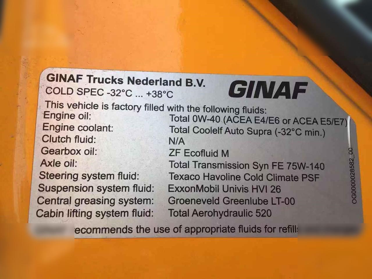 2014 GINAF HD5380T - Самосвал камион: снимка 3 2014 GINAF HD5380T - Самосвал камион: снимка 3