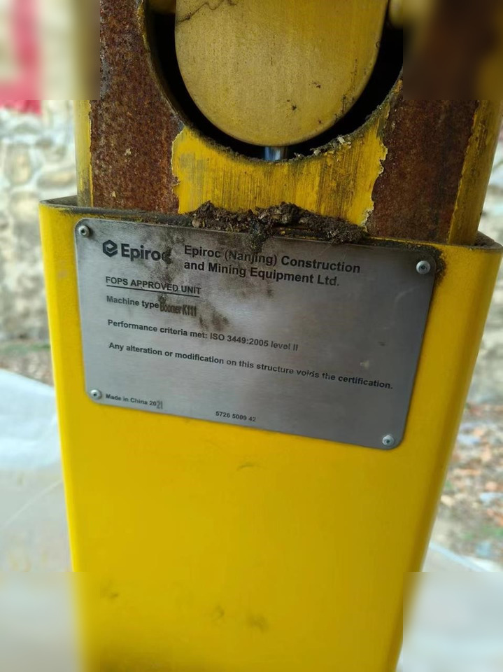 2021 EPIROC BOOMER K111 - Машина за хоризонтално-насочено сондиране: снимка 2 2021 EPIROC BOOMER K111 - Машина за хоризонтално-насочено сондиране: снимка 2