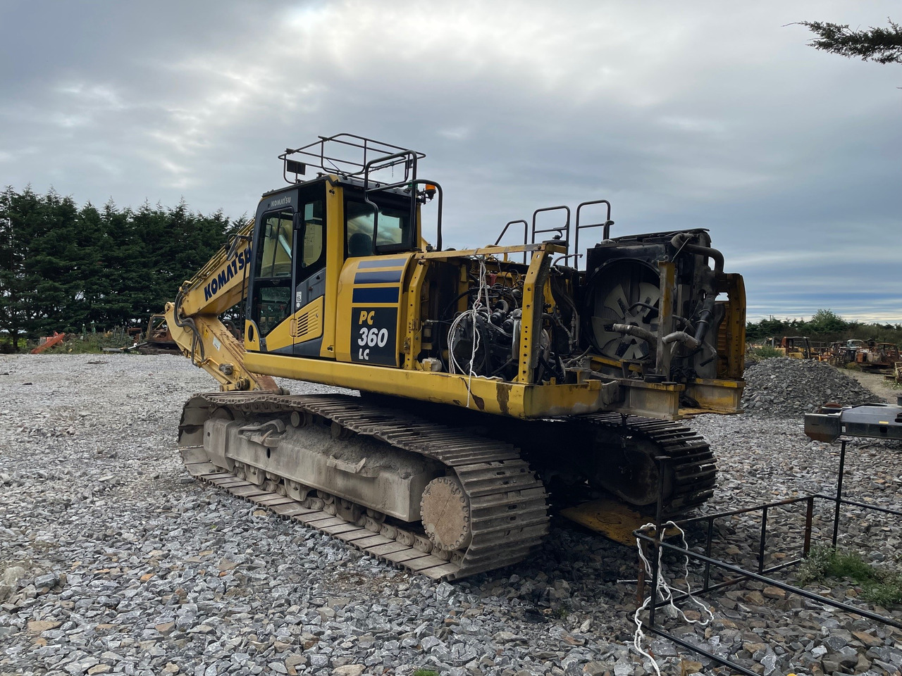 Komatsu PC360-10 - Колесен багер: снимка 3 Komatsu PC360-10 - Колесен багер: снимка 3