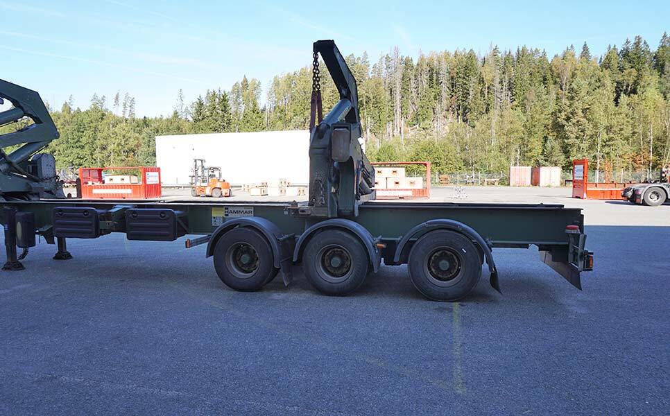 Hammar 195 S, Sideloader, 33 tonnes SWL (20'-40') - Контейнеровоз/ Сменна каросерия полуремарке: снимка 5 Hammar 195 S, Sideloader, 33 tonnes SWL (20'-40') - Контейнеровоз/ Сменна каросерия полуремарке: снимка 5