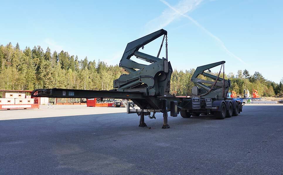Hammar 195 S, Sideloader, 33 tonnes SWL (20'-40') - Контейнеровоз/ Сменна каросерия полуремарке: снимка 3 Hammar 195 S, Sideloader, 33 tonnes SWL (20'-40') - Контейнеровоз/ Сменна каросерия полуремарке: снимка 3