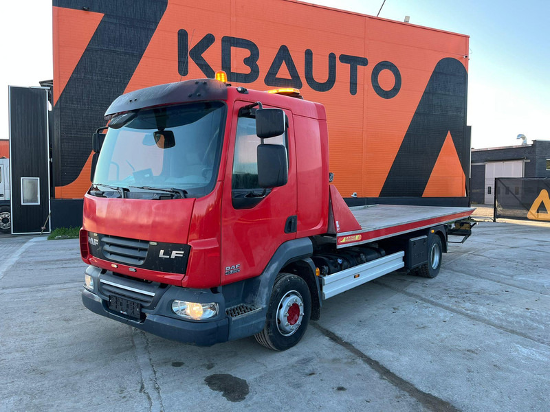 DAF LF 250 4x2 Jige Simplex 5T / 2x WINCH / platform L=5498 mm - Автовоз камион: снимка 1 DAF LF 250 4x2 Jige Simplex 5T / 2x WINCH / platform L=5498 mm - Автовоз камион: снимка 1