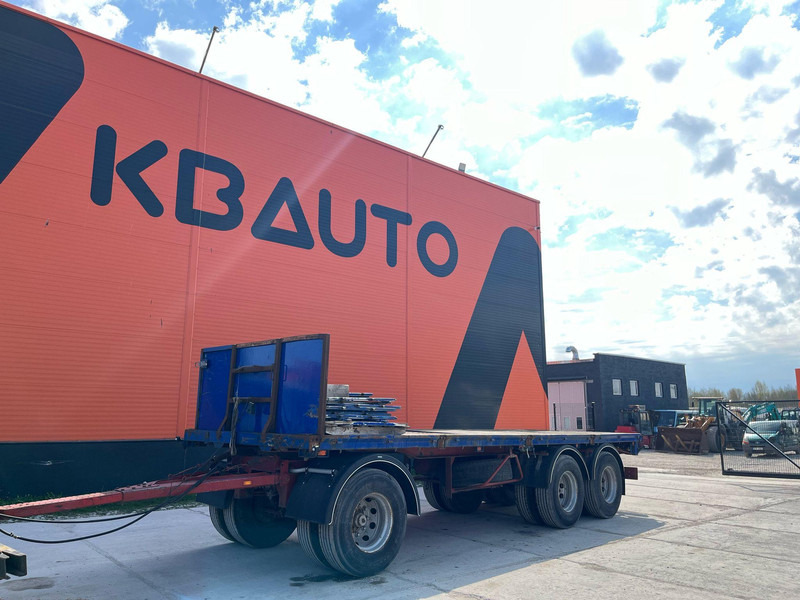 Dapa P 24 PLATFORM L=7465 mm - Бордово ремарке/ Платформа: снимка 1 Dapa P 24 PLATFORM L=7465 mm - Бордово ремарке/ Платформа: снимка 1