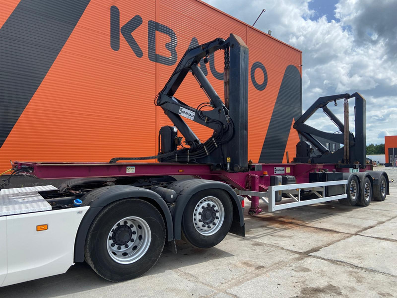 HAMMAR 160S + POWERPACK PERKINS DIESEL - Контейнеровоз/ Сменна каросерия полуремарке: снимка 1 HAMMAR 160S + POWERPACK PERKINS DIESEL - Контейнеровоз/ Сменна каросерия полуремарке: снимка 1