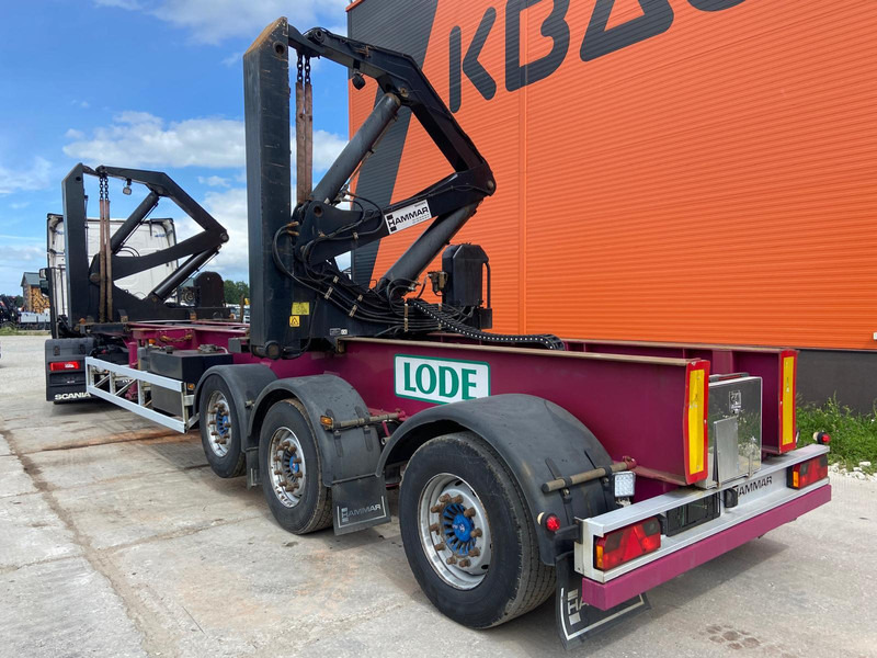 HAMMAR 160S + POWERPACK PERKINS DIESEL - Контейнеровоз/ Сменна каросерия полуремарке: снимка 4 HAMMAR 160S + POWERPACK PERKINS DIESEL - Контейнеровоз/ Сменна каросерия полуремарке: снимка 4