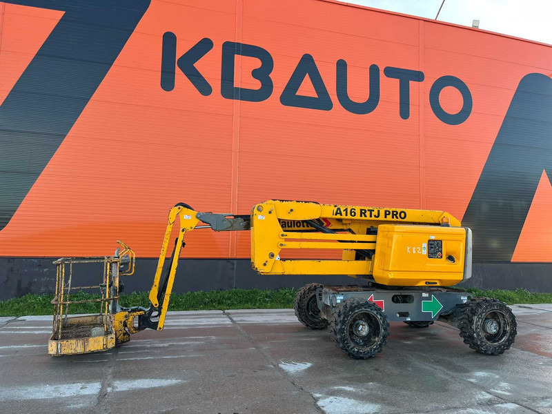 Haulotte Articulee HA16RTJ PRO BOOM 16 m / RATED LOAD 230 kg - Работна площадка: снимка 1 Haulotte Articulee HA16RTJ PRO BOOM 16 m / RATED LOAD 230 kg - Работна площадка: снимка 1