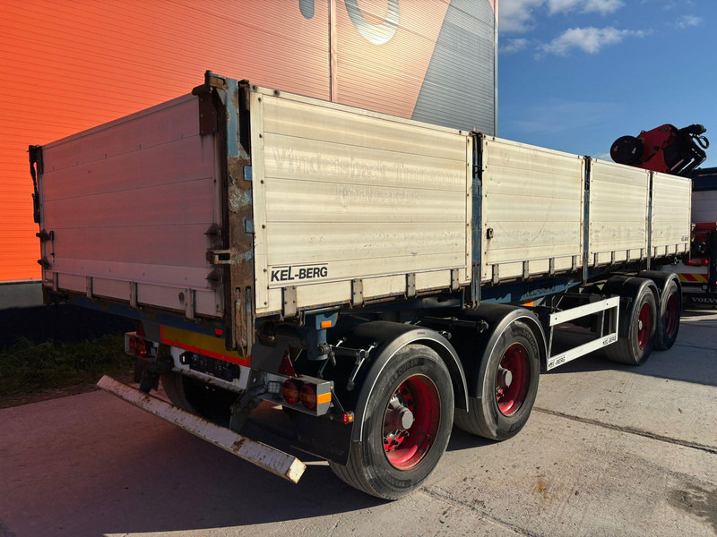 Самосвал ремарке KEL-BERG D32B4 BPW AXLES / EXTENDABLE DRAWBAR / BOX L=7605 mm: снимка 7