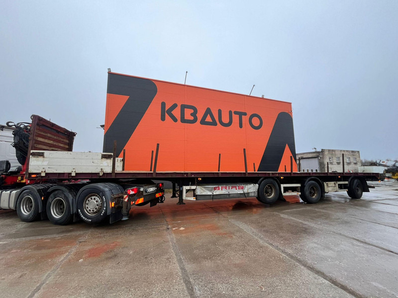 Kilafors TRB M3P3-48-160 LIFT & STEERING AXLE - Бордово полуремарке/ Платформа: снимка 1 Kilafors TRB M3P3-48-160 LIFT & STEERING AXLE - Бордово полуремарке/ Платформа: снимка 1
