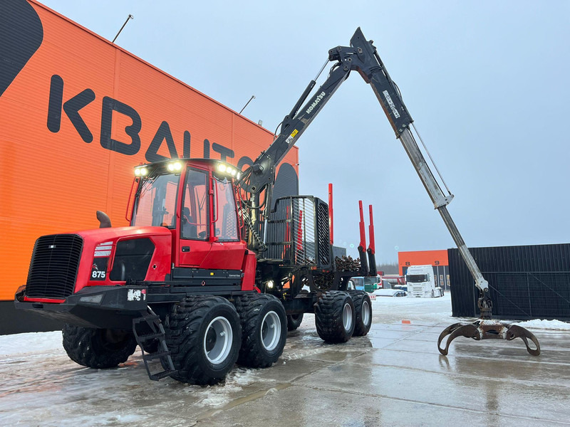 Komatsu 875 145F CRANE - Горско ремарке: снимка 1 Komatsu 875 145F CRANE - Горско ремарке: снимка 1