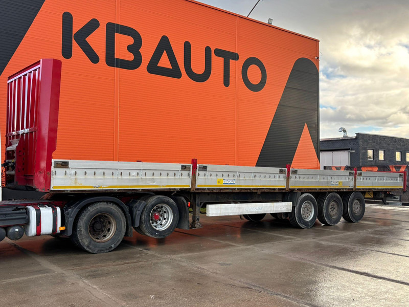 Krone SDP 27 PLATFORM L=13663 mm / SAF AXLES - Бордово полуремарке/ Платформа: снимка 1 Krone SDP 27 PLATFORM L=13663 mm / SAF AXLES - Бордово полуремарке/ Платформа: снимка 1