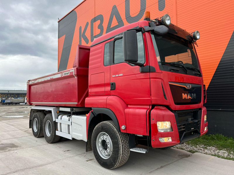 MAN TGS 26.480 6x4 INTARDER / FULL STEEL / BOX L=4646 mm - Самосвал камион: снимка 4 MAN TGS 26.480 6x4 INTARDER / FULL STEEL / BOX L=4646 mm - Самосвал камион: снимка 4