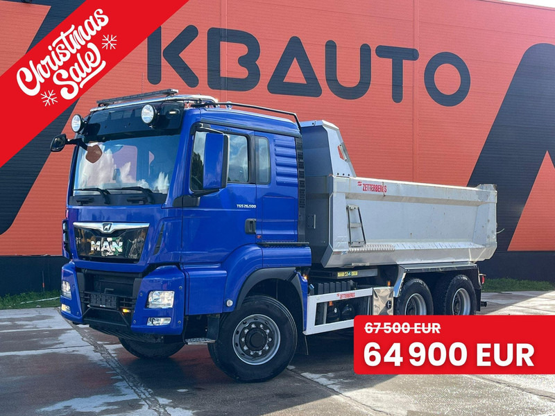 MAN TGS 26.500 6x6 HYDRODRIVE / BOX L=4545 mm - Самосвал камион: снимка 1 MAN TGS 26.500 6x6 HYDRODRIVE / BOX L=4545 mm - Самосвал камион: снимка 1