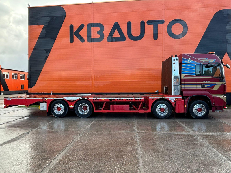 MAN TGS 35.480 8x4H-6 HYDRODRIVE / PLATFORM L=9160 mm / WINCH - Автовоз камион: снимка 5 MAN TGS 35.480 8x4H-6 HYDRODRIVE / PLATFORM L=9160 mm / WINCH - Автовоз камион: снимка 5