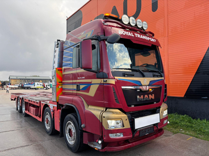 MAN TGS 35.480 8x4H-6 HYDRODRIVE / PLATFORM L=9160 mm / WINCH - Автовоз камион: снимка 4 MAN TGS 35.480 8x4H-6 HYDRODRIVE / PLATFORM L=9160 mm / WINCH - Автовоз камион: снимка 4