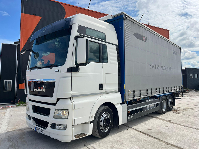 MAN TGX 26.440 6x2 BDF / BOX L=7430 mm - Камион с брезент: снимка 2 MAN TGX 26.440 6x2 BDF / BOX L=7430 mm - Камион с брезент: снимка 2
