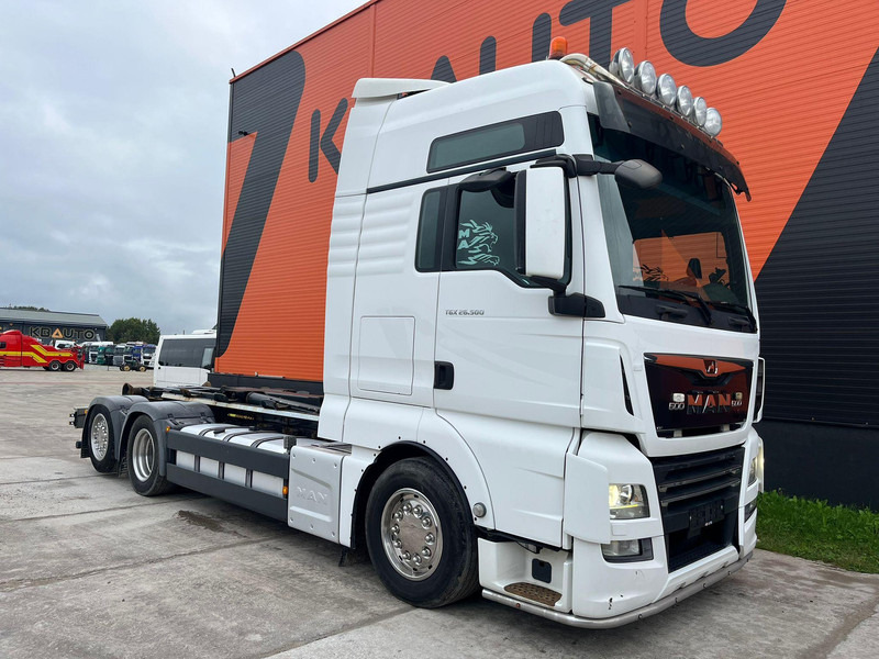 MAN TGX 26.500 6x2*4 HIAB XR 21 ton / CHASSIS L=5300 mm - Мултилифт с кука камион: снимка 3 MAN TGX 26.500 6x2*4 HIAB XR 21 ton / CHASSIS L=5300 mm - Мултилифт с кука камион: снимка 3