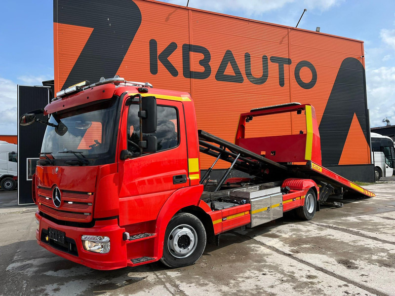 Mercedes-Benz ATEGO 1224 4x2 JIGE SIMPLEX 5T / 2x WINCH / PLATFORM L=5702 mm - Камион пътна помощ: снимка 2 Mercedes-Benz ATEGO 1224 4x2 JIGE SIMPLEX 5T / 2x WINCH / PLATFORM L=5702 mm - Камион пътна помощ: снимка 2