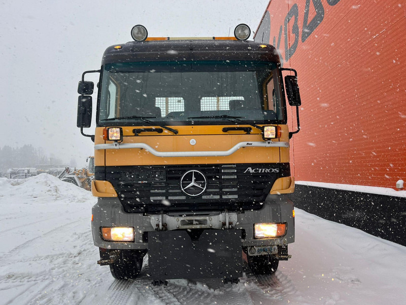 Mercedes-Benz Actros 1831 4x4 V6 / FULL STEEL / BOX L=4342 mm - Самосвал камион: снимка 3 Mercedes-Benz Actros 1831 4x4 V6 / FULL STEEL / BOX L=4342 mm - Самосвал камион: снимка 3