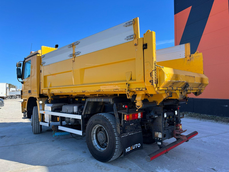 Самосвал камион Mercedes-Benz Actros 1841 4x4 SNOW PLOW EQUIPMENT / UNDERBODY SCRAPER / BOX L=4495 mm: снимка 8