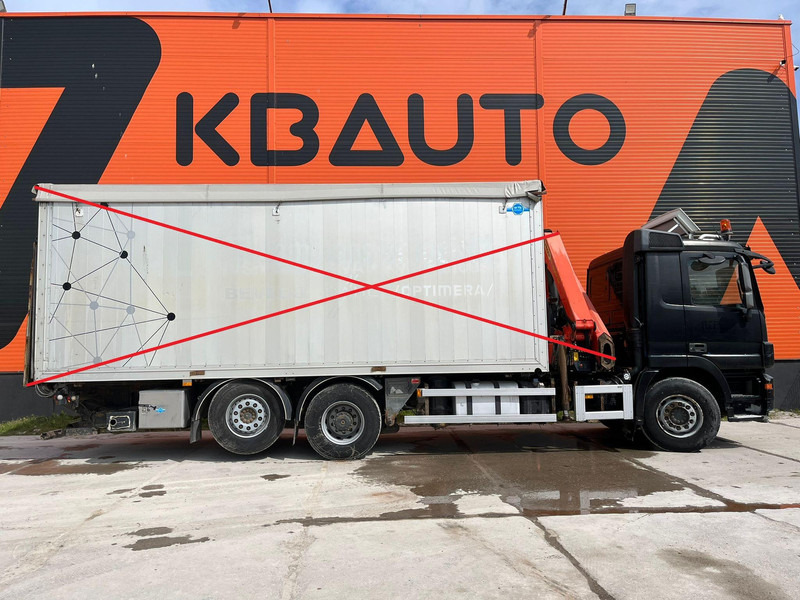 Mercedes-Benz Actros 2536 6x2*4 PK18002 / BOX L=6965 mm - Шаси кабина, Камион с кран: снимка 4 Mercedes-Benz Actros 2536 6x2*4 PK18002 / BOX L=6965 mm - Шаси кабина, Камион с кран: снимка 4