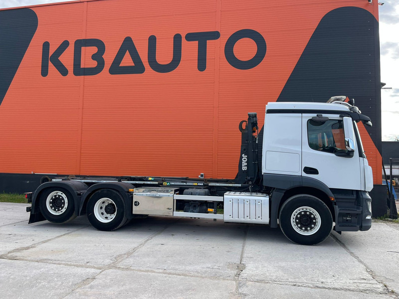 Mercedes-Benz Actros 2546 6x2 JOAB L20 ton / L=5400 mm / RETARDER - Мултилифт с кука камион: снимка 5 Mercedes-Benz Actros 2546 6x2 JOAB L20 ton / L=5400 mm / RETARDER - Мултилифт с кука камион: снимка 5