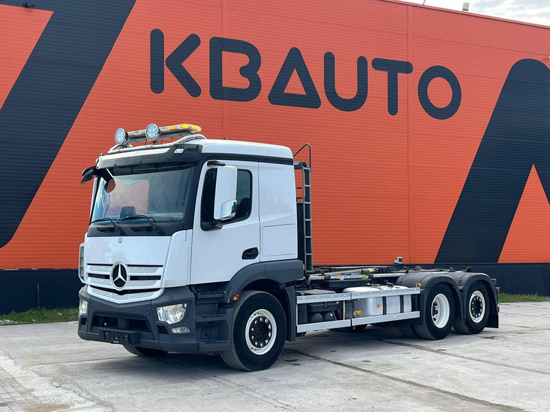 Mercedes-Benz Actros 2546 6x2 JOAB L20 ton / L=5400 mm / RETARDER - Мултилифт с кука камион: снимка 1 Mercedes-Benz Actros 2546 6x2 JOAB L20 ton / L=5400 mm / RETARDER - Мултилифт с кука камион: снимка 1
