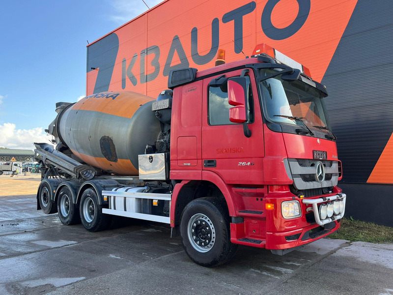 Mercedes-Benz Actros 2646 8x4*4 MSM 9 m3 / MSM 9M - Бетоновоз: снимка 3 Mercedes-Benz Actros 2646 8x4*4 MSM 9 m3 / MSM 9M - Бетоновоз: снимка 3