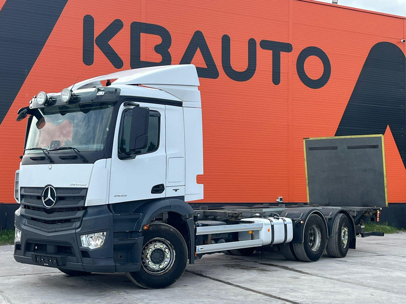 Mercedes-Benz Antos 2545 6x2*4 RETARDER / CHASSIS L=7826 mm - Шаси кабина: снимка 1 Mercedes-Benz Antos 2545 6x2*4 RETARDER / CHASSIS L=7826 mm - Шаси кабина: снимка 1