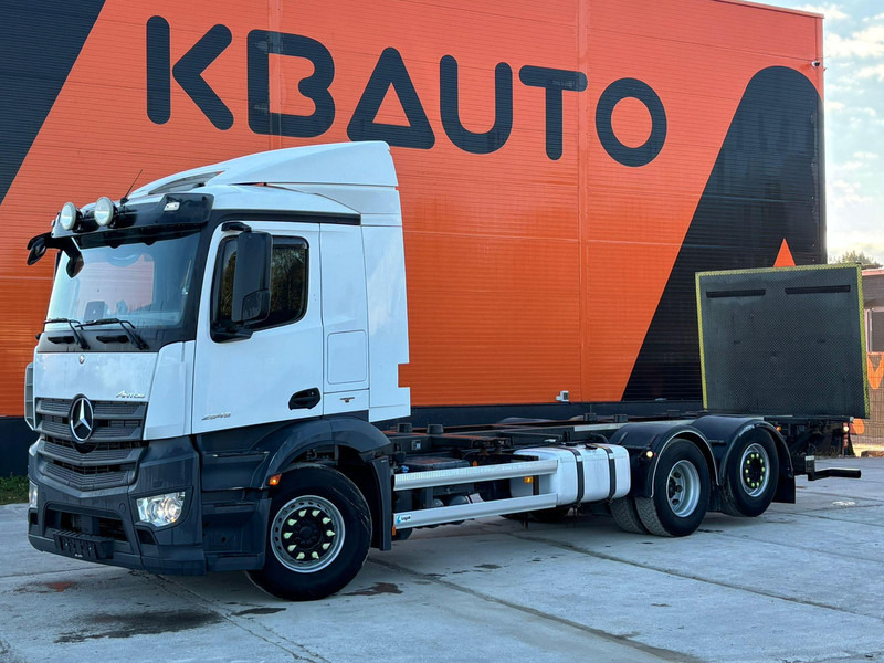 Mercedes-Benz Antos 2545 6x2 RETARDER / CHASSIS L=7812 mm - Шаси кабина: снимка 1 Mercedes-Benz Antos 2545 6x2 RETARDER / CHASSIS L=7812 mm - Шаси кабина: снимка 1