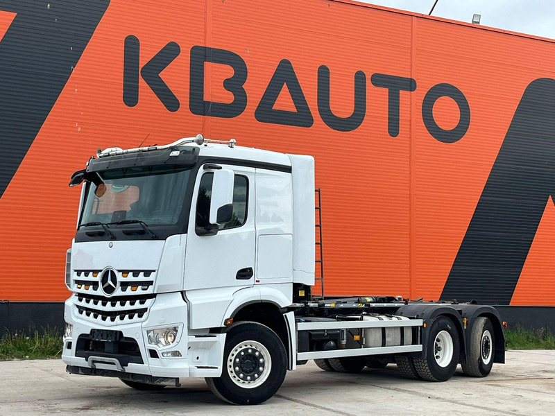 Mercedes-Benz Arocs 2542 6x2*4 JOAB 20 ton / L=5400 mm - Мултилифт с кука камион: снимка 1 Mercedes-Benz Arocs 2542 6x2*4 JOAB 20 ton / L=5400 mm - Мултилифт с кука камион: снимка 1