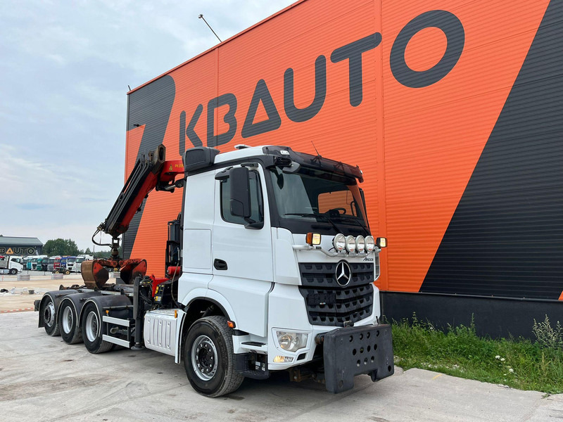 Mercedes-Benz Arocs 3242 8x4 PK22002 / RETARDER / SNOW PLOW EQUIPMENT / GRAPPLE - Мултилифт с кука камион, Камион с кран: снимка 4 Mercedes-Benz Arocs 3242 8x4 PK22002 / RETARDER / SNOW PLOW EQUIPMENT / GRAPPLE - Мултилифт с кука камион, Камион с кран: снимка 4