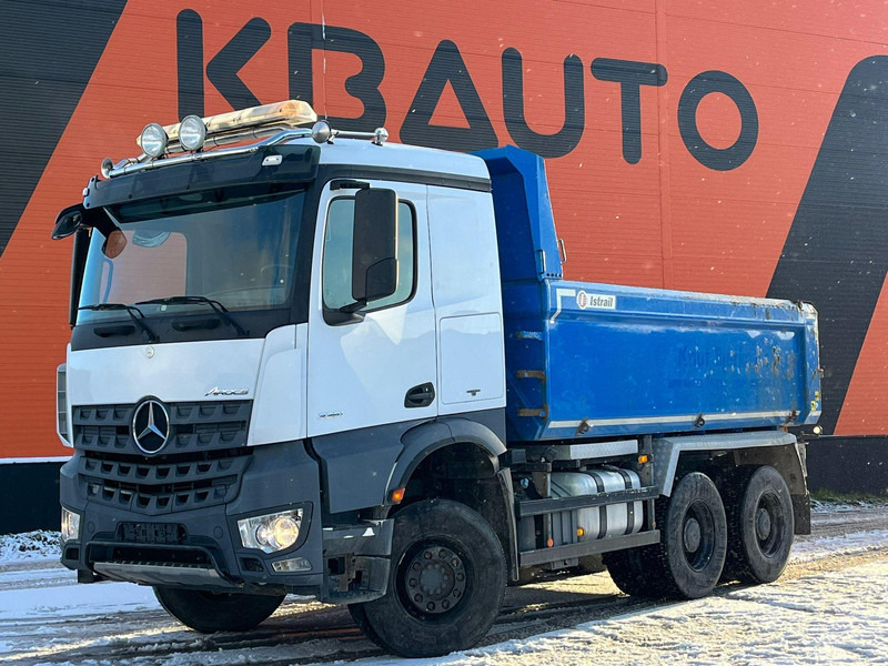Mercedes-Benz Arocs 3351 6x4 RETARDER / FULL STEEL / BOX L=4719 mm - Самосвал камион: снимка 1 Mercedes-Benz Arocs 3351 6x4 RETARDER / FULL STEEL / BOX L=4719 mm - Самосвал камион: снимка 1