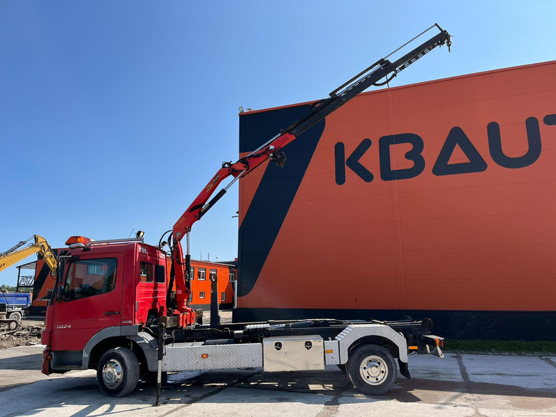 Лизинг на Mercedes-Benz Atego 1024 4x2 PK4100 + WINCH / HOOK LIFT L=3900 mm Mercedes-Benz Atego 1024 4x2 PK4100 + WINCH / HOOK LIFT L=3900 mm: снимка 9