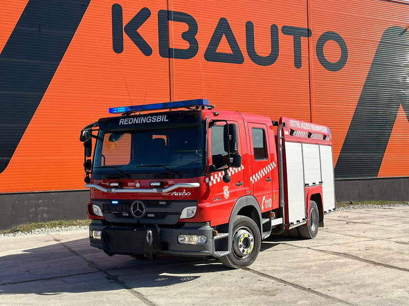 Mercedes-Benz Atego 1329 4x2 - Пожарна кола: снимка 1 Mercedes-Benz Atego 1329 4x2 - Пожарна кола: снимка 1
