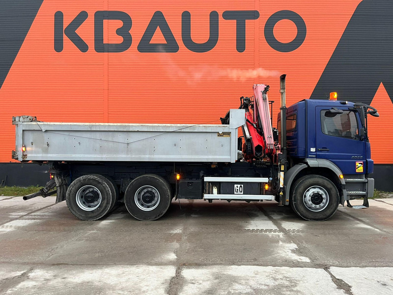 Mercedes-Benz Axor 2633 6x4 FASSI F110AK22 / BOX L=5040 mm - Самосвал камион, Камион с кран: снимка 5 Mercedes-Benz Axor 2633 6x4 FASSI F110AK22 / BOX L=5040 mm - Самосвал камион, Камион с кран: снимка 5